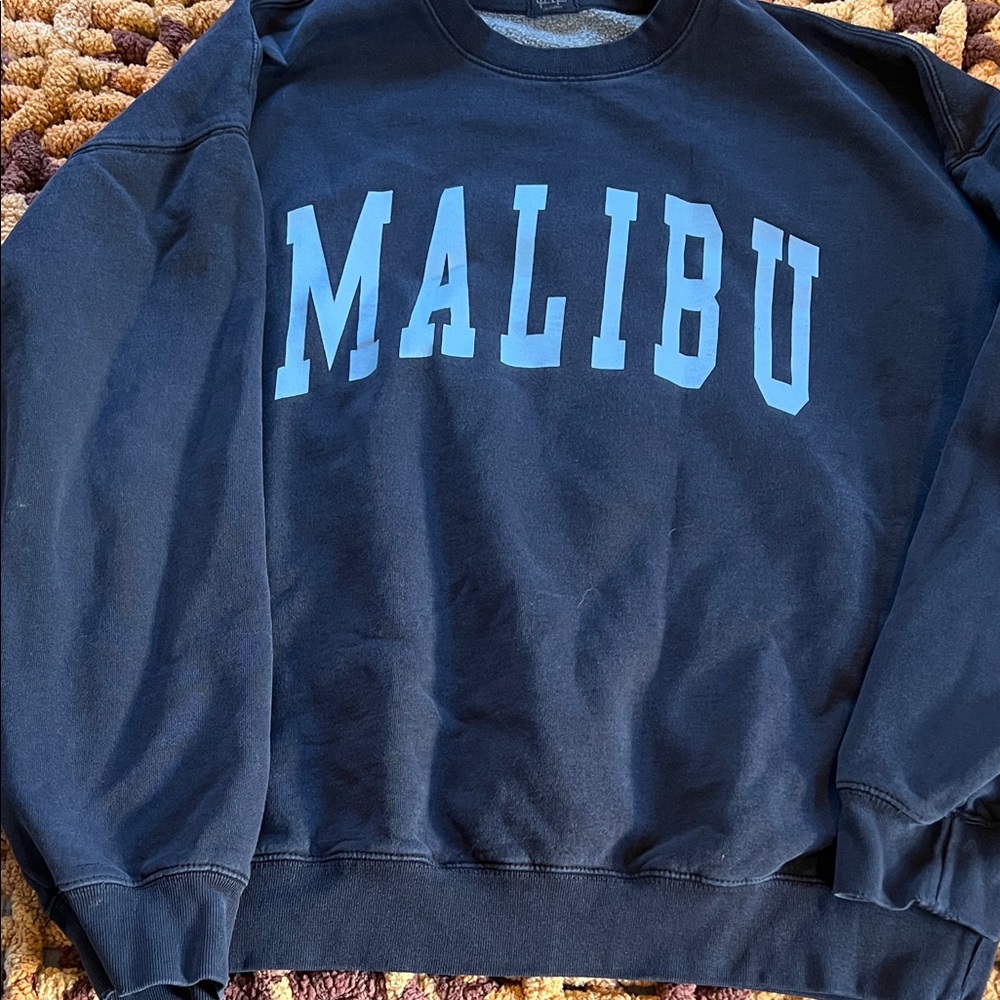 Brandy Melville Navy Crewneck Sweater